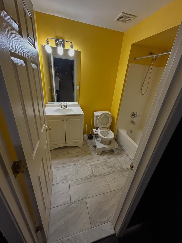 Complete Bathroom Tear Down and Remodel — Nissi GT Construction LLC project in Northern Virginia